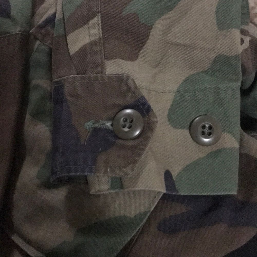 Vintage Army Style Military Jacket Superior Quality - Picture 8 of 14